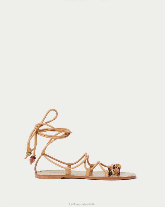 Shoes Honey Loeffler Randall 044J135 Women Colleen Knot Lace-Up Sandal