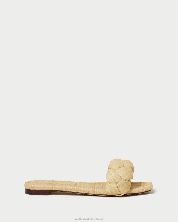 Shoes Natural Loeffler Randall 044J109 Women Joanna Braided Sandal