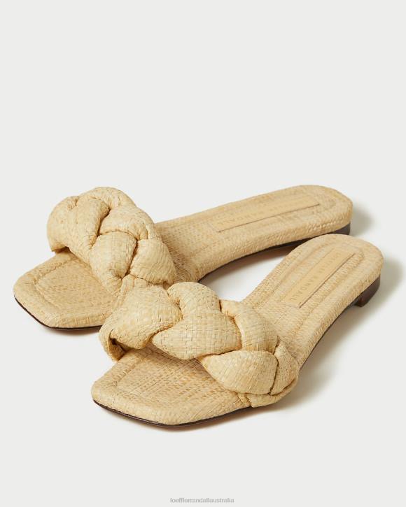 Shoes Natural Loeffler Randall 044J109 Women Joanna Braided Sandal